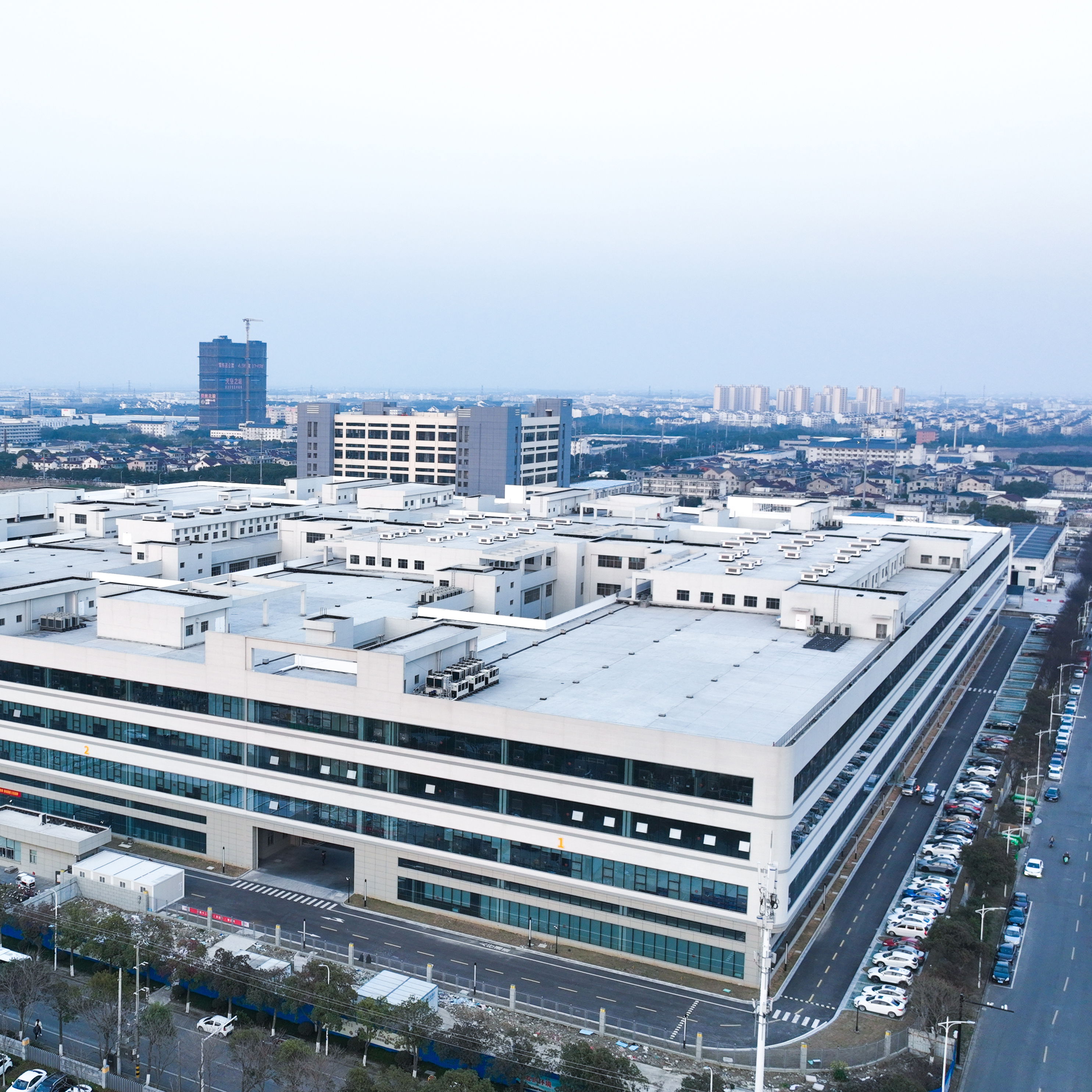 生產(chǎn)基地A區投入使用